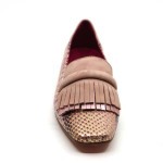 Olivier Strelli mocassin beige slangprint 24S02-02